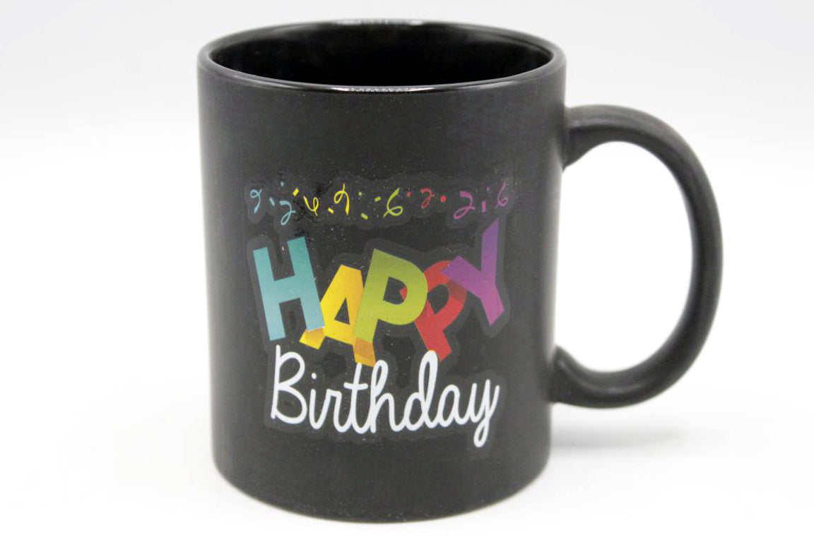 Happy Birthday Ceramic Mug BD243 (D)