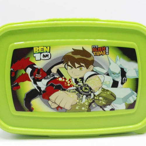Load image into Gallery viewer, Ben 10 Lunch Box With Spoon And Fork (HK-101)
