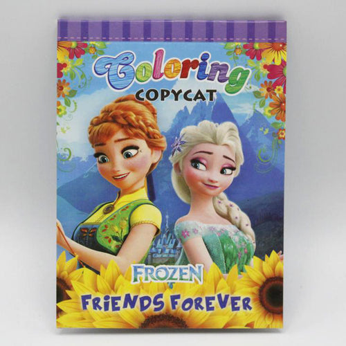 Load image into Gallery viewer, Frozen Friends Forever Coloring Copycat Book Pad (1161)
