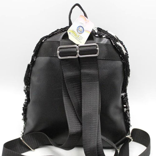 Load image into Gallery viewer, Star Sequins Small Backpack Bag Black (K03)
