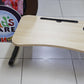 Multi-Purpose Wooden Laptop Desk Table Stand/Study Table/Bed Table//Kids Activity Table/Writing Table
