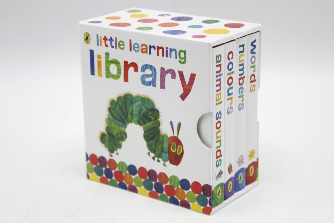Hungry Caterpillar : Little Learning Library 4 In 1 (Board Books)