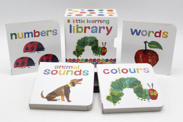 Hungry Caterpillar : Little Learning Library 4 In 1 (Board Books)