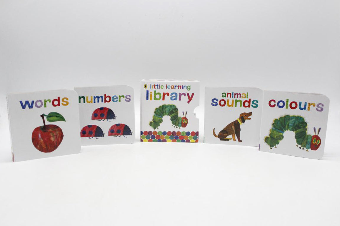 Hungry Caterpillar : Little Learning Library 4 In 1 (Board Books)