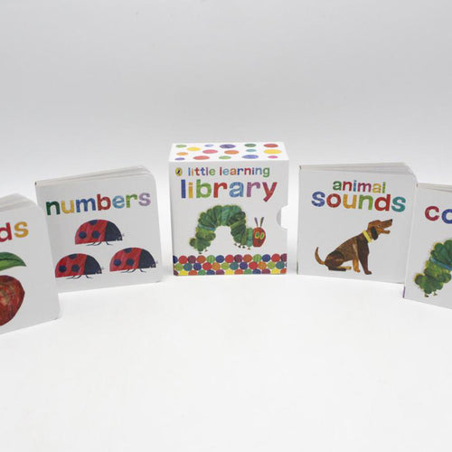 Load image into Gallery viewer, Hungry Caterpillar : Little Learning Library 4 In 1 (Board Books)
