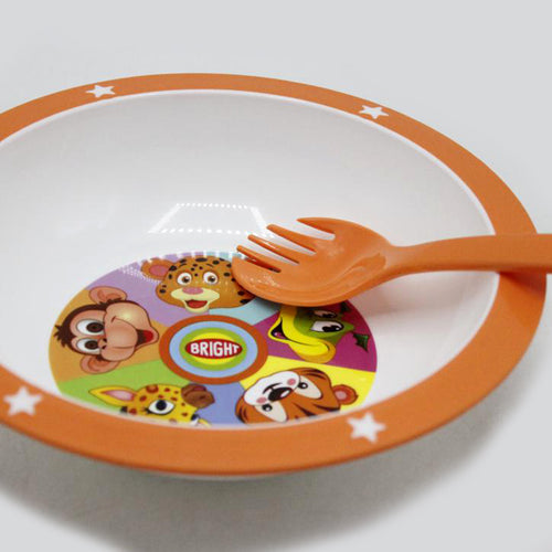 Load image into Gallery viewer, PJ Mask &amp; Animals Pack of 2 Bowl &amp; Spork Set (KC5426)
