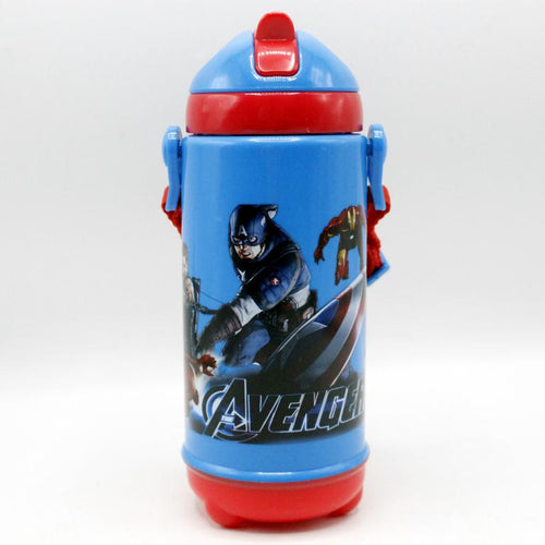 Load image into Gallery viewer, Avengers Blue Water Bottle For Boys (NX-420)
