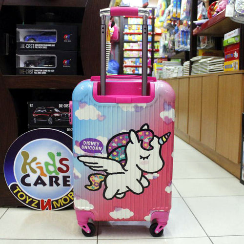 Load image into Gallery viewer, Unicorn 4 Wheels Children Kids Luggage Travel Bag / Suitcase 20 Inches
