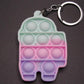 Among Us Shaped Pop It Keychain And Bag Hanging (KC5055)