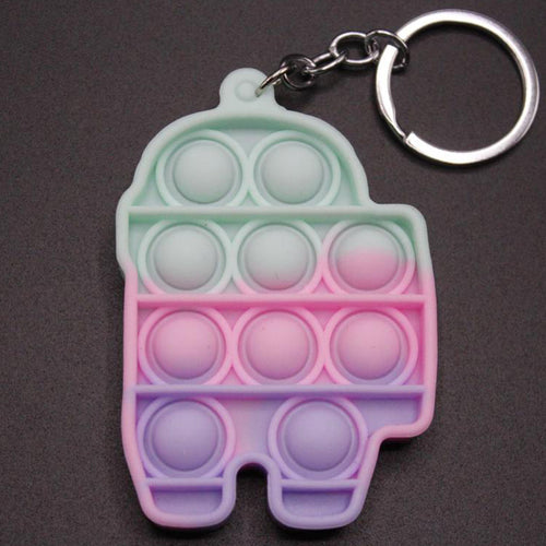 Load image into Gallery viewer, Among Us Shaped Pop It Keychain And Bag Hanging (KC5055)
