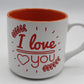 I Love You Ceramic Mug (939)
