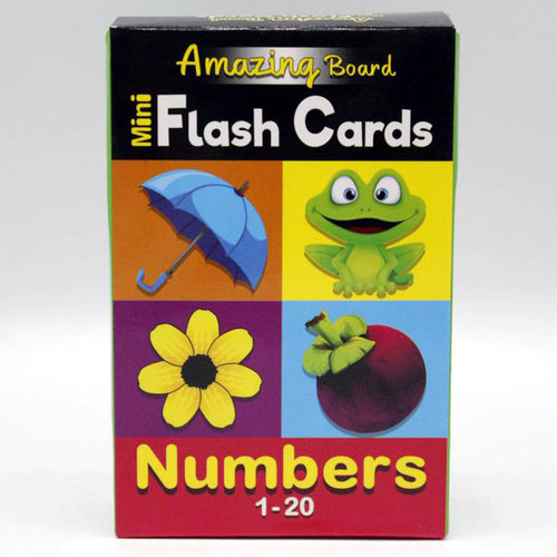 Load image into Gallery viewer, Amazing Board Mini Flash Cards Numbers 1-20
