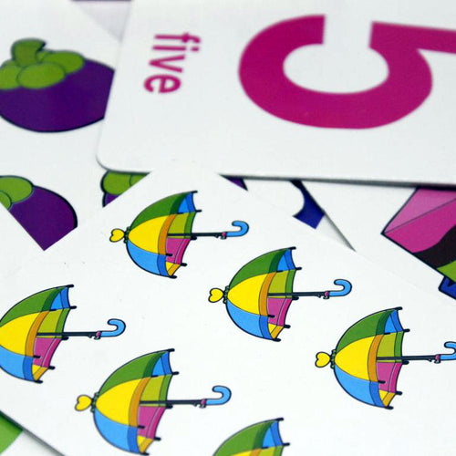 Load image into Gallery viewer, Amazing Board Mini Flash Cards Numbers 1-20

