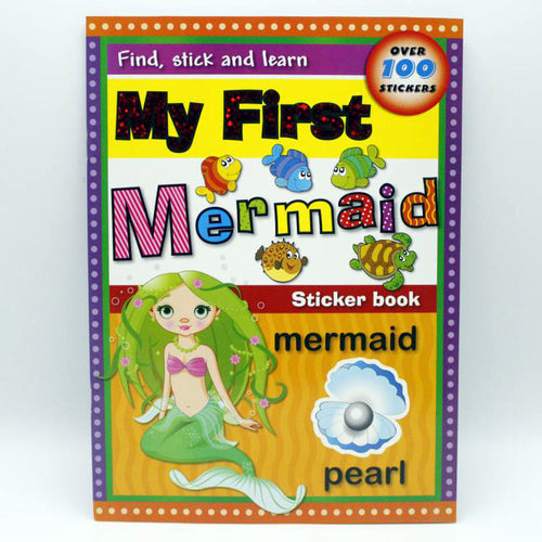 Load image into Gallery viewer, My First Mermaid Sticker Book
