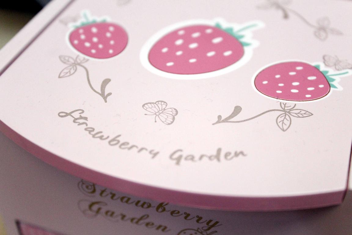Strawberry Garden Wooden Jewelry Box (TCY9210)