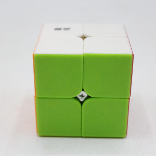 Load image into Gallery viewer, Square High Speed Sticker Less 2x2 Rubik Cube-Multi Color (EQY763)
