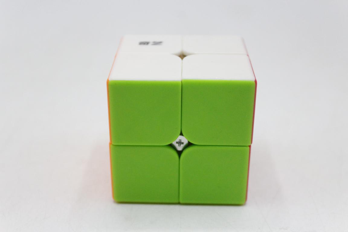 Square High Speed Sticker Less 2x2 Rubik Cube-Multi Color (EQY763)