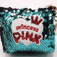 Princess Pink Sequin Pouch Keychain & Bag Hanging Green
