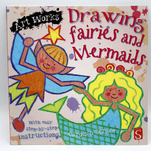 Load image into Gallery viewer, Art Works Drawings Fairies And Mermaids Book
