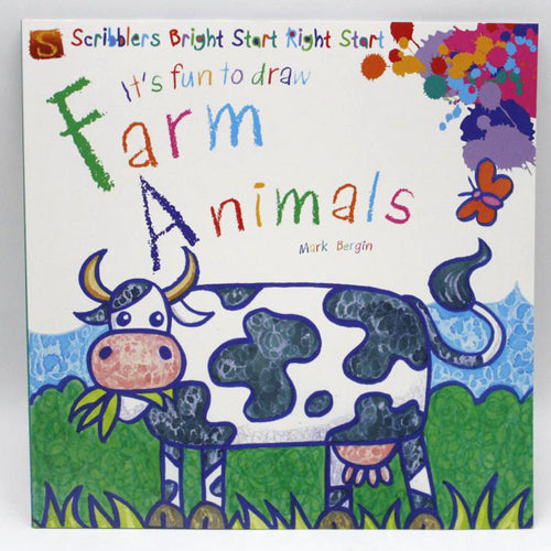 Load image into Gallery viewer, It&#39;s Fun To Draw Farm Animals Book
