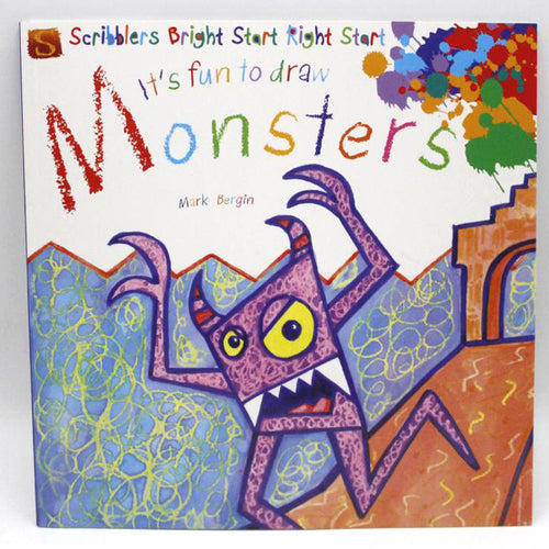 Load image into Gallery viewer, It&#39;s Fun To Draw Monsters Book
