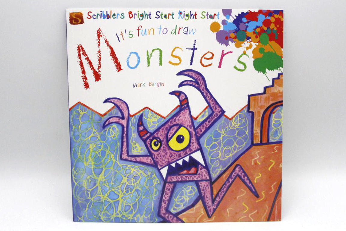 It's Fun To Draw Monsters Book
