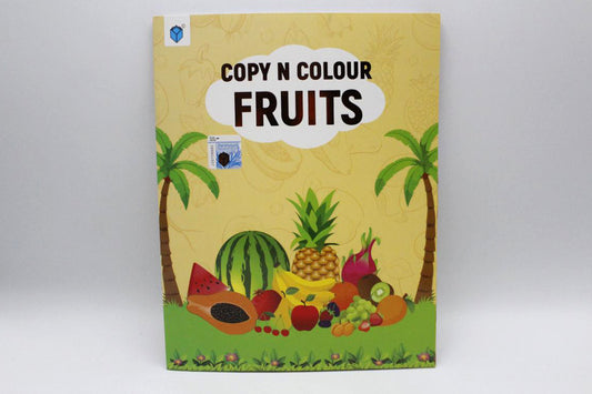 Copy N Colour Fruits Book