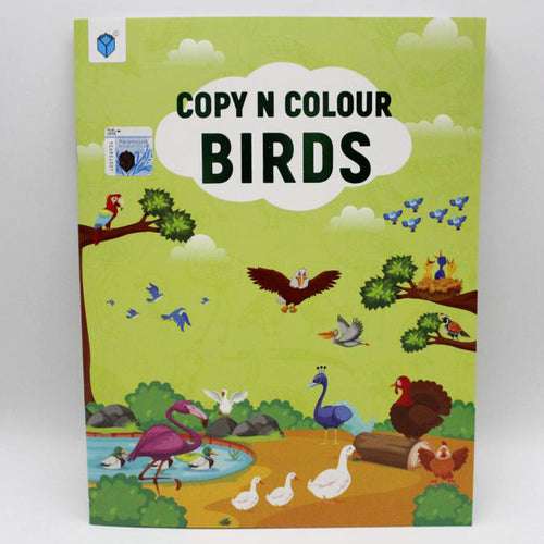 Load image into Gallery viewer, Copy N Colour Birds Book
