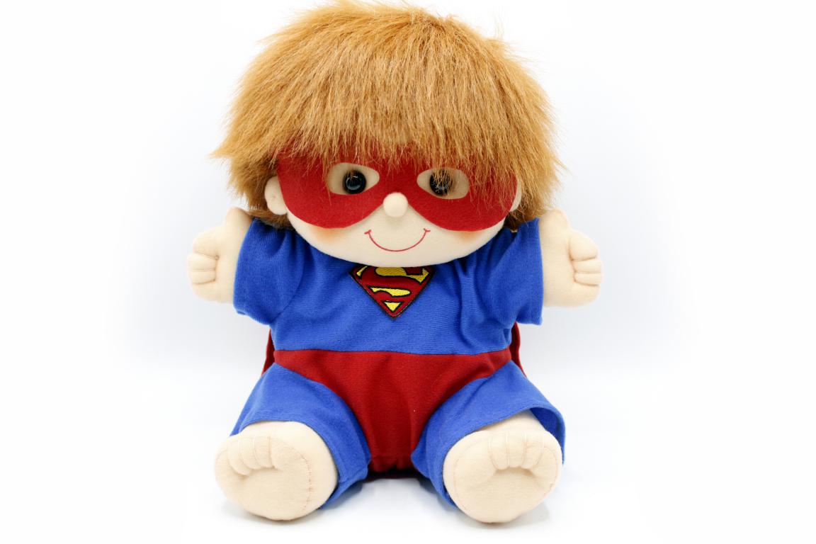 Peppermint Superman Plush Doll (KC5008)