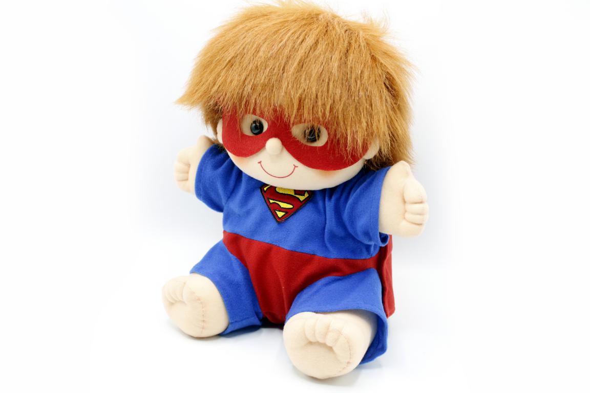 Peppermint Superman Plush Doll (KC5008)
