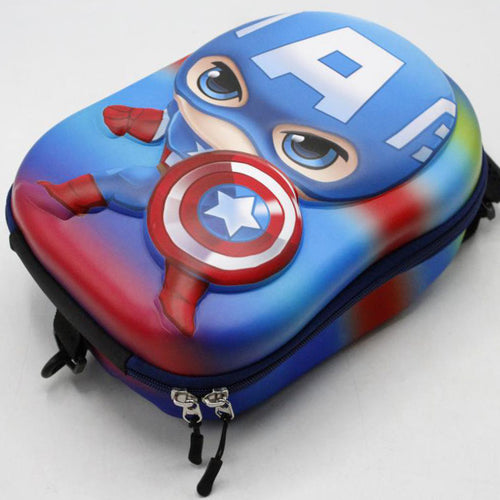 Load image into Gallery viewer, Captain America Backpack / Lunch Bag For Boys (KC5201)
