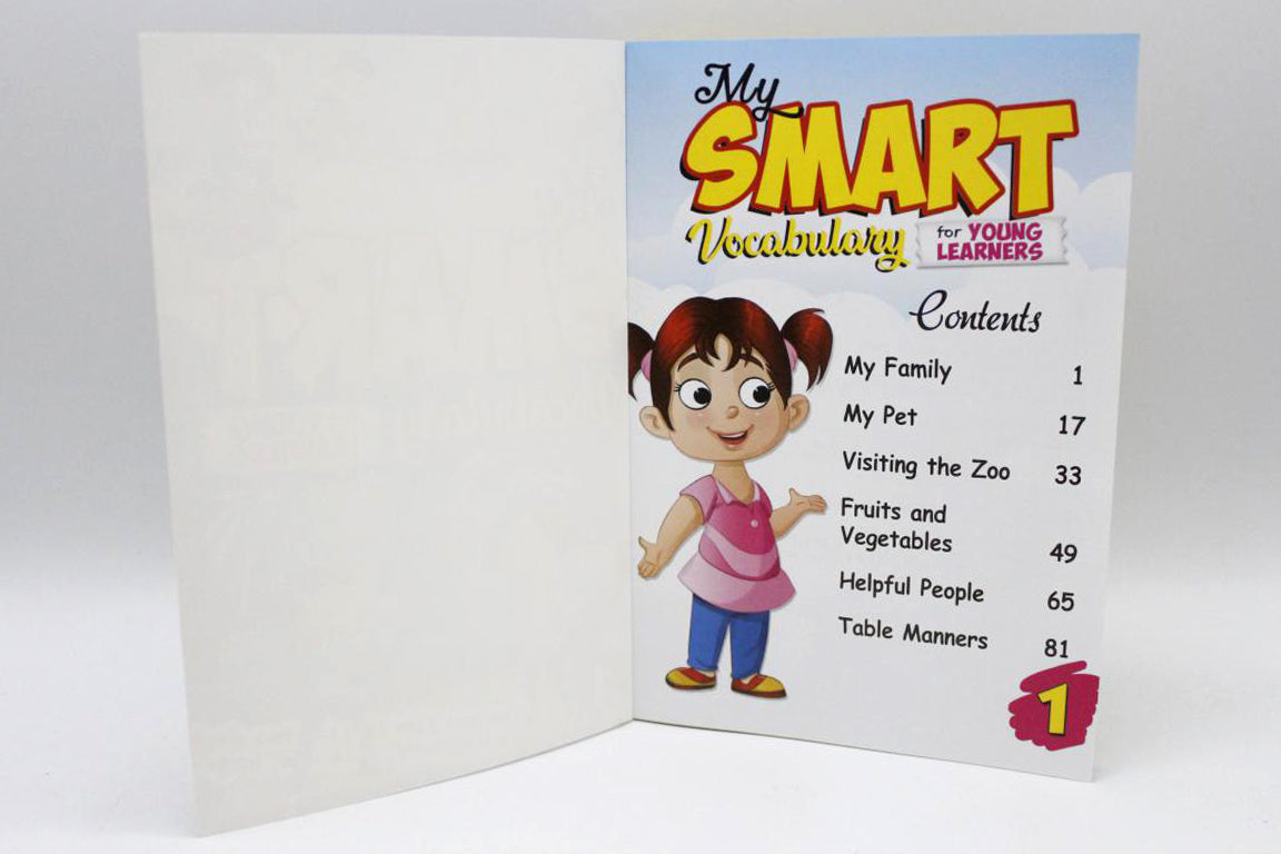 My Smart Vocabulary For Young Learners Book Series (1-2)