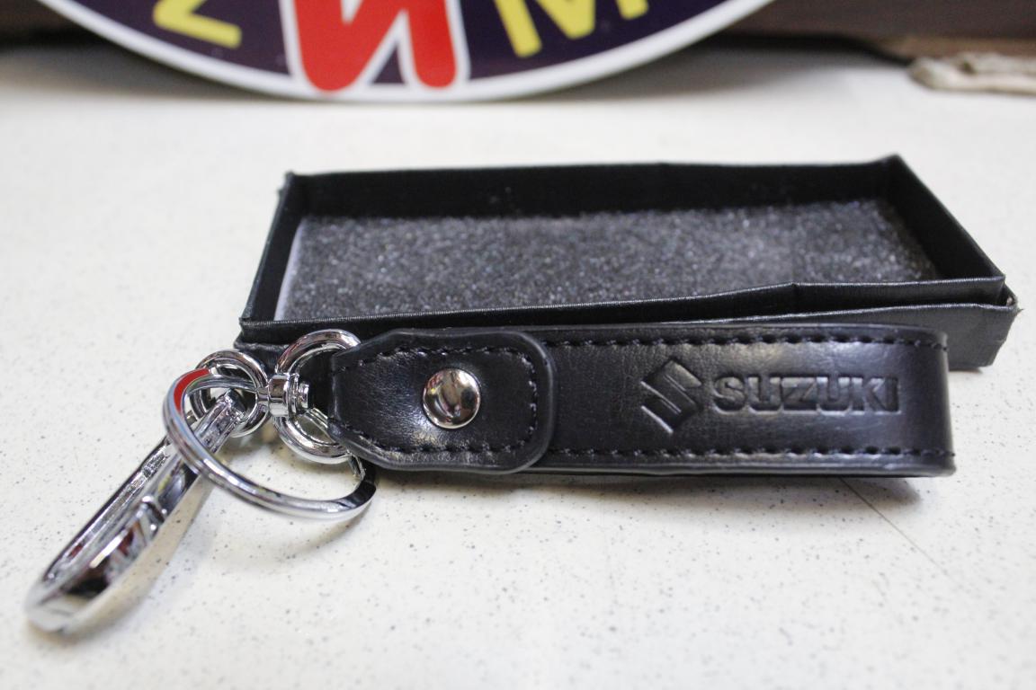 Suzuki on sale leather keychain