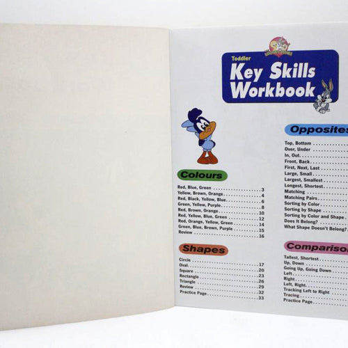 Load image into Gallery viewer, Baby Looney Tunes Key Skills Workbook
