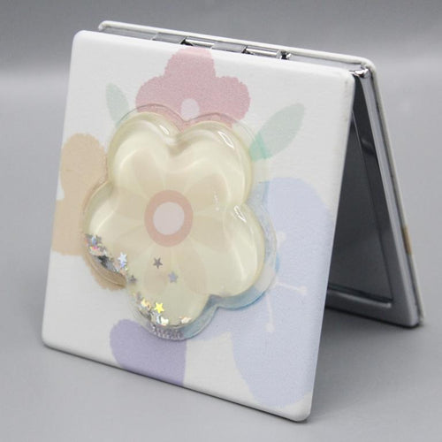 Load image into Gallery viewer, Floral Compact Mirror (1491-1)
