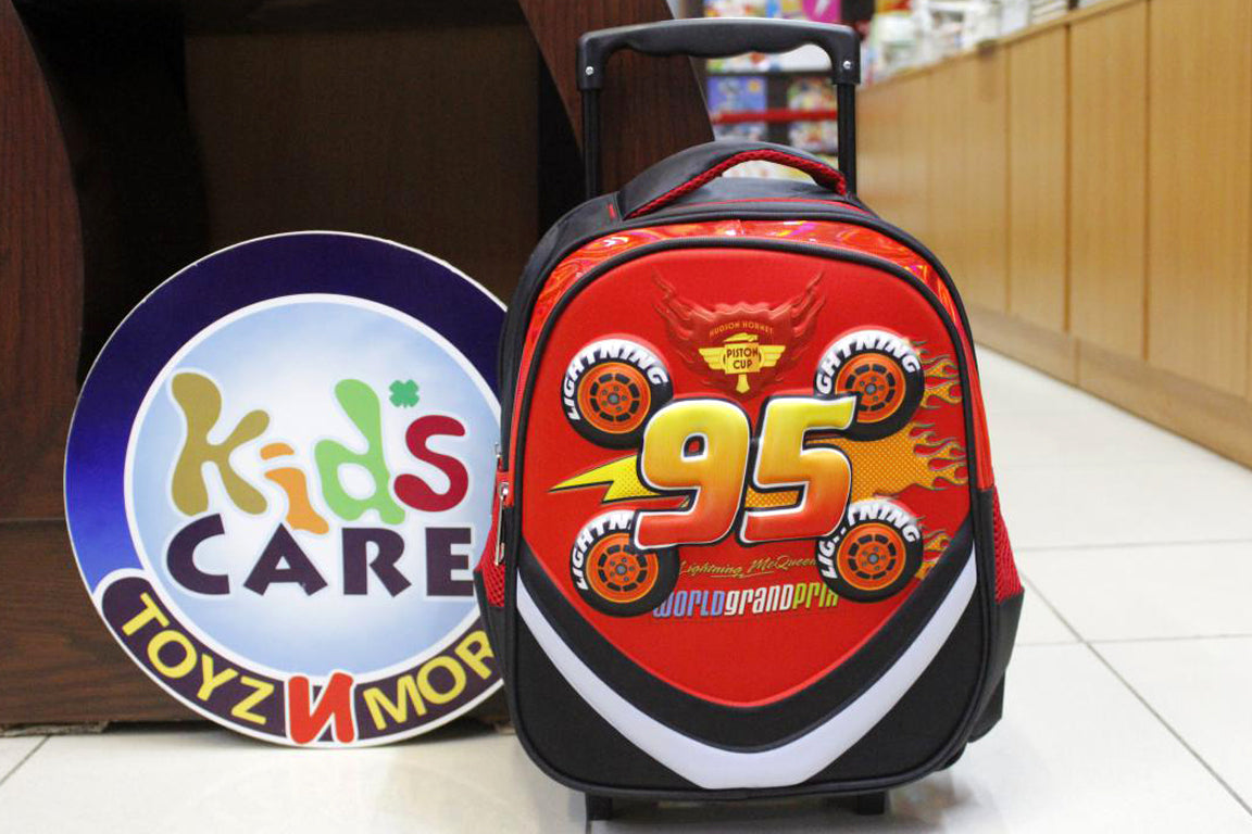 Mc Queen Cars Trolley Bag Deal # 22 For KG-1 & KG-2