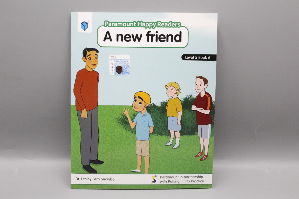 A New Friend Happy Reader Level-5, Book-6
