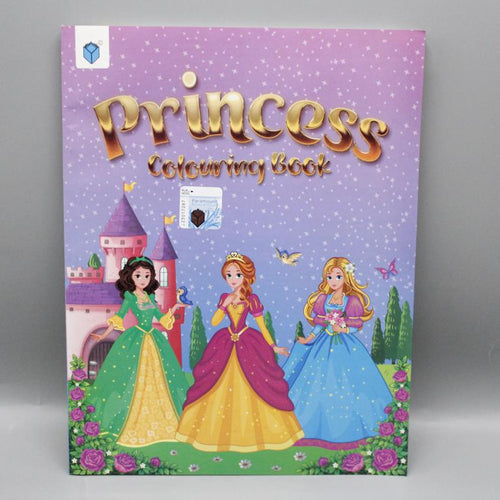 Load image into Gallery viewer, Princess Colouring Book With Stickers
