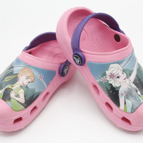 Load image into Gallery viewer, Frozen Clogs Shoes Pink
