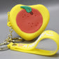 Orange Pouch Keychain & Bag Hanging With Bracelet (KC5488)