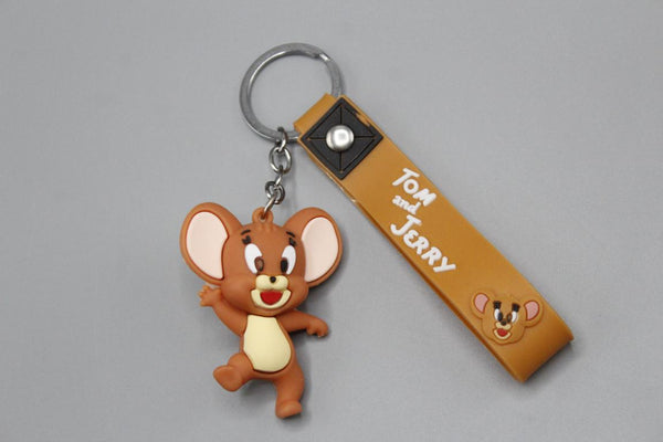 Jerry PVC Keychain with Bracelet (KC5367)