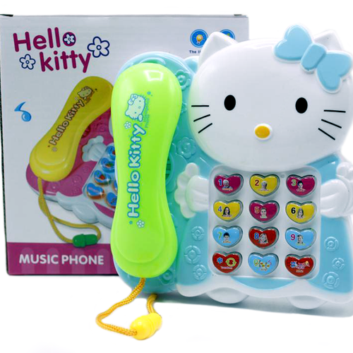 Load image into Gallery viewer, Hello Kitty Phone Battery Operated Toy (9908-1)
