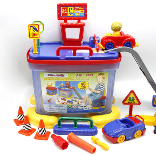 Load image into Gallery viewer, Kids Can Build Take Apart Activity Stool &#39;N Storage (16000)
