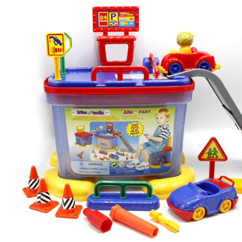 Load image into Gallery viewer, Kids Can Build Take Apart Activity Stool &#39;N Storage (16000)
