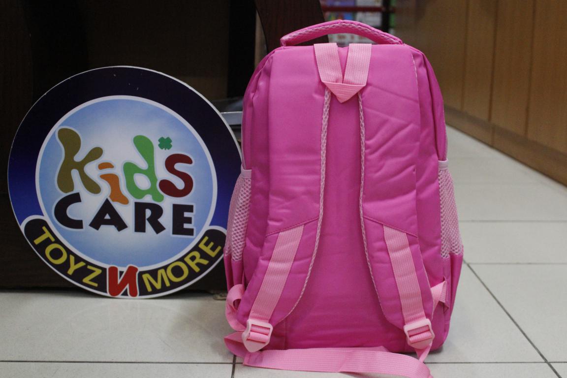 Waterproof School Bag Pink for Grade-1 Girls (1905#)