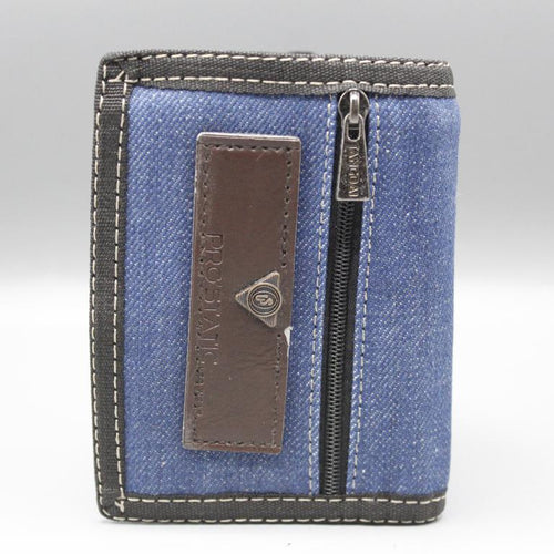 Load image into Gallery viewer, Blue Denim Boys / Teens Canvas Wallet (KC5217B)
