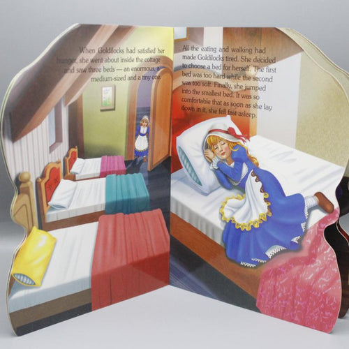 Load image into Gallery viewer, Goldilocks And The Three Bears Fancy Story Board Book
