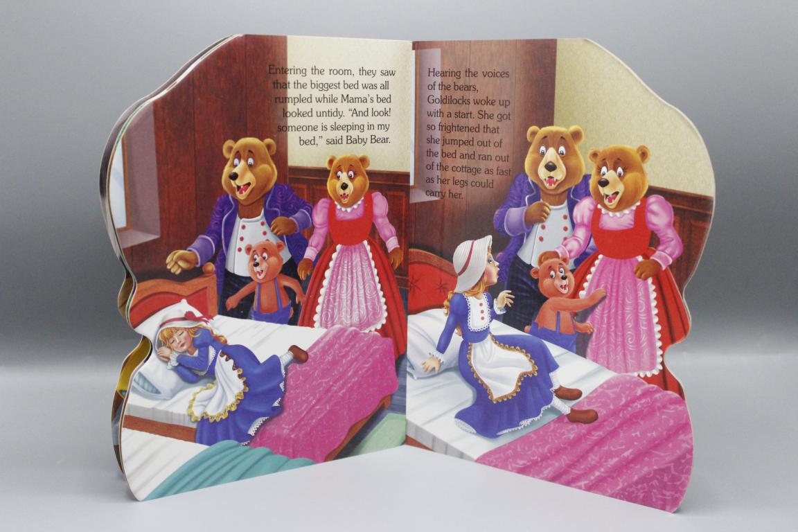 Goldilocks And The Three Bears Fancy Story Board Book