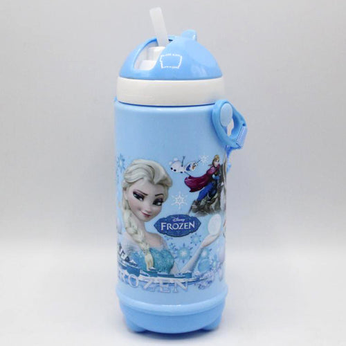 Load image into Gallery viewer, Frozen Blue Water Bottle For Girls (NX-420)
