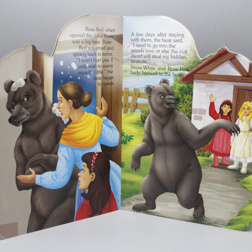 Load image into Gallery viewer, Snow-White And Rose-Red Fancy Story Board Book
